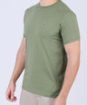 Crocodile Crew Neck  Action fit HS-Apple Green