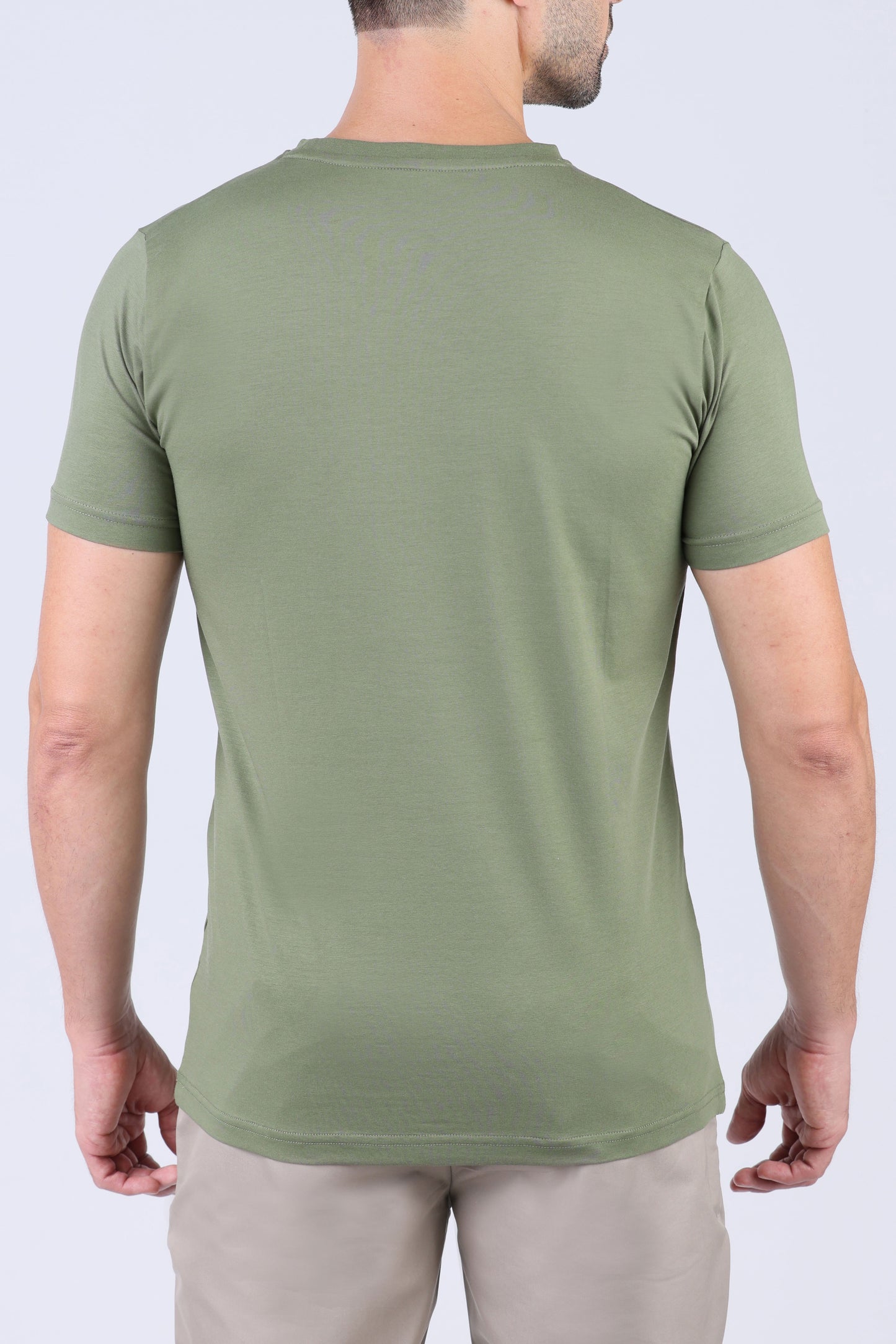 Crocodile Crew Neck  Action fit HS-Apple Green