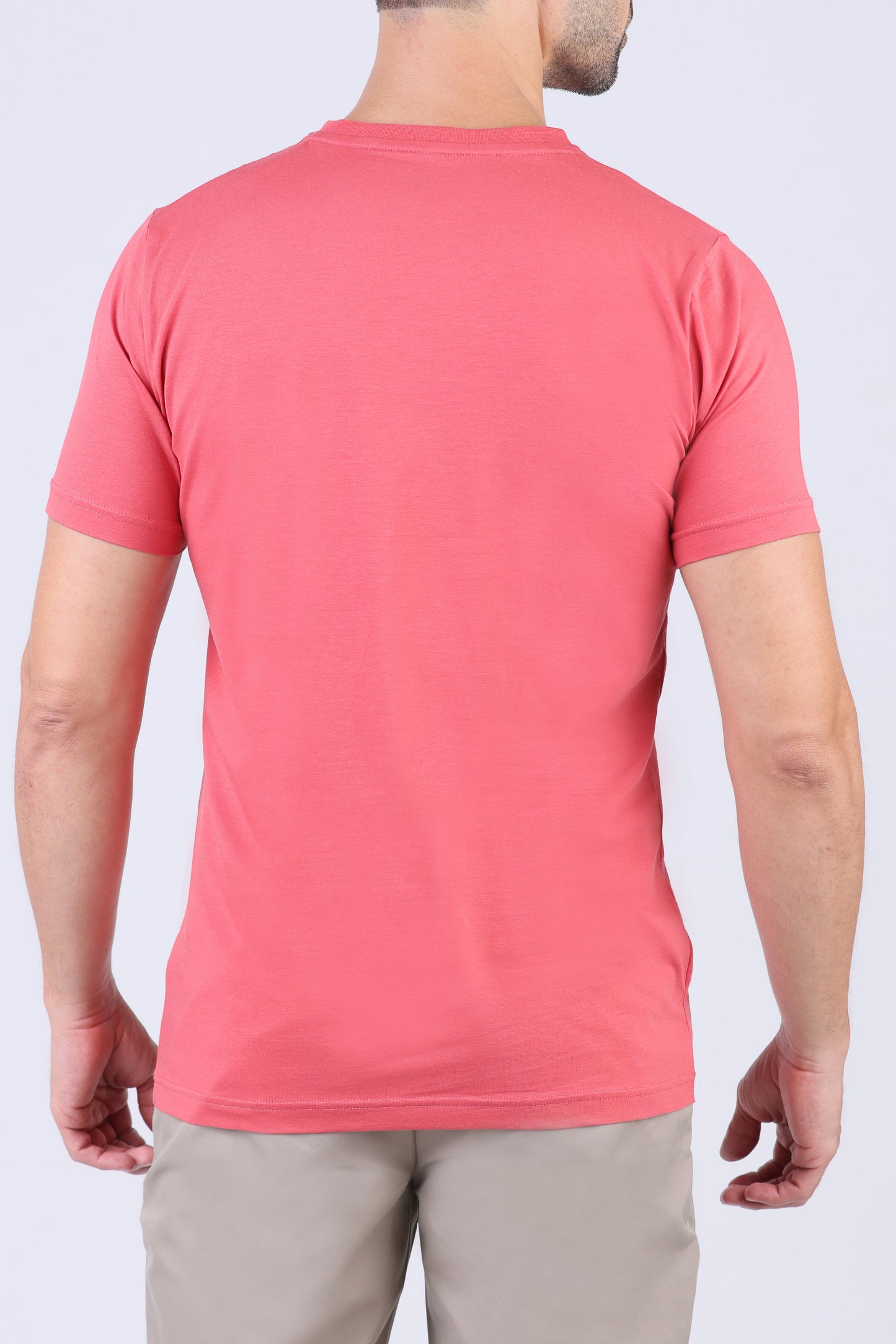 Crocodile Crew Neck  Action fit HS- Impatiens Pink