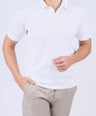Crocodile Men Casual Polo- Egret