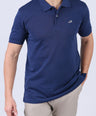 Crocodile Men Supima Polo Slim HS- Dark Denim