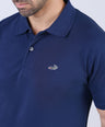 Crocodile Men Supima Polo Slim HS- Dark Denim