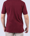 Crocodile Men Supima Polo Slim HS- Garnet