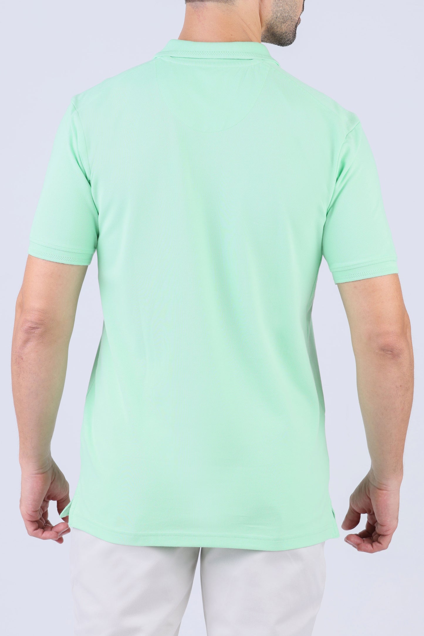 Crocodile Pima Polo Slim-Absinthe Green