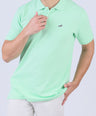 Crocodile Pima Polo Slim-Absinthe Green