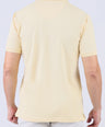 Crocodile Pima Polo Slim-Yellow Jojoba