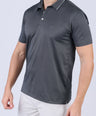 Crocodile Men Casual Polo- Licorice