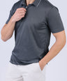 Crocodile Men Casual Polo- Licorice