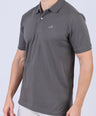 Crocodile Men Supima Polo Slim HS- Grey