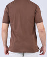 Crocodile Men Pima Polo Regular HS-Brown Cork