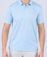 Crocodile Men Casual Polo- Baby Blue