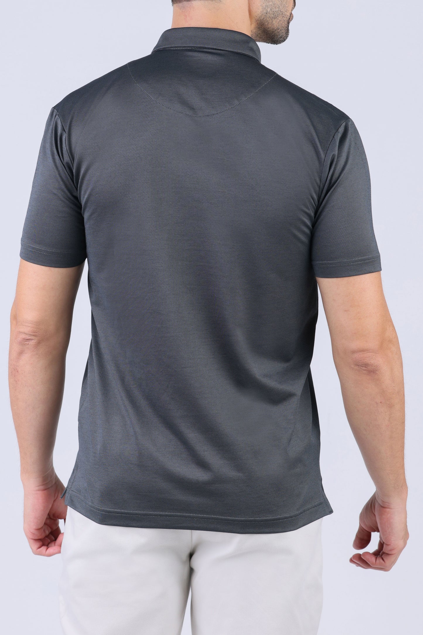 Crocodile Men Casual Polo-Licorice