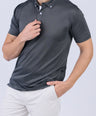 Crocodile Men Casual Polo-Licorice