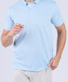 Crocodile Men Casual Polo-Baby Blue