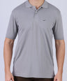 Crocodile Men Pima Polo Regular HS-Castor Gray