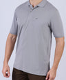 Crocodile Men Pima Polo Regular HS-Castor Gray