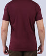 Crocodile Crew Neck  Action fit HS-Oxblood Red