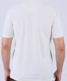 Crocodile Men Pima Polo Regular HS-White