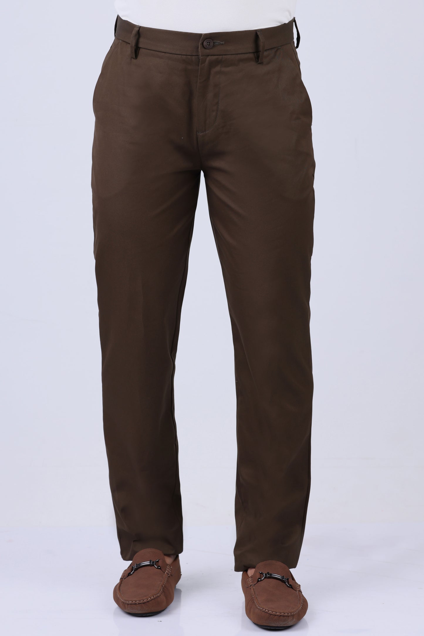 Crocodile Chino Classic Fit-Bronze
