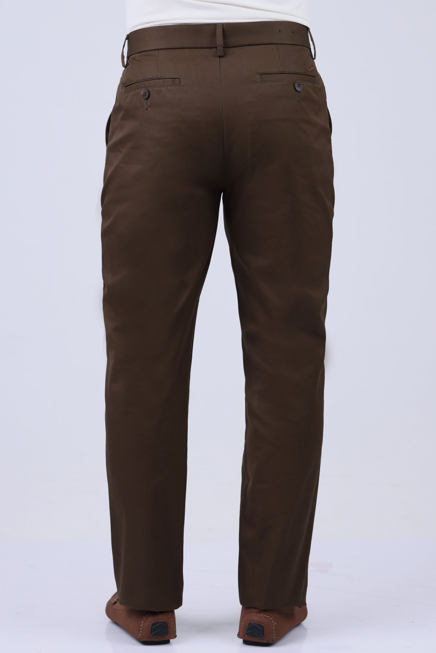 Crocodile Chino Classic Fit-Bronze
