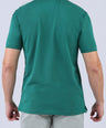 Crocodile Pima Polo Slim-Green Storm
