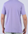 Crocodile Pima Polo Slim-Paisley Purple