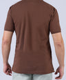 Crocodile Pima Polo Slim-Brown Cork