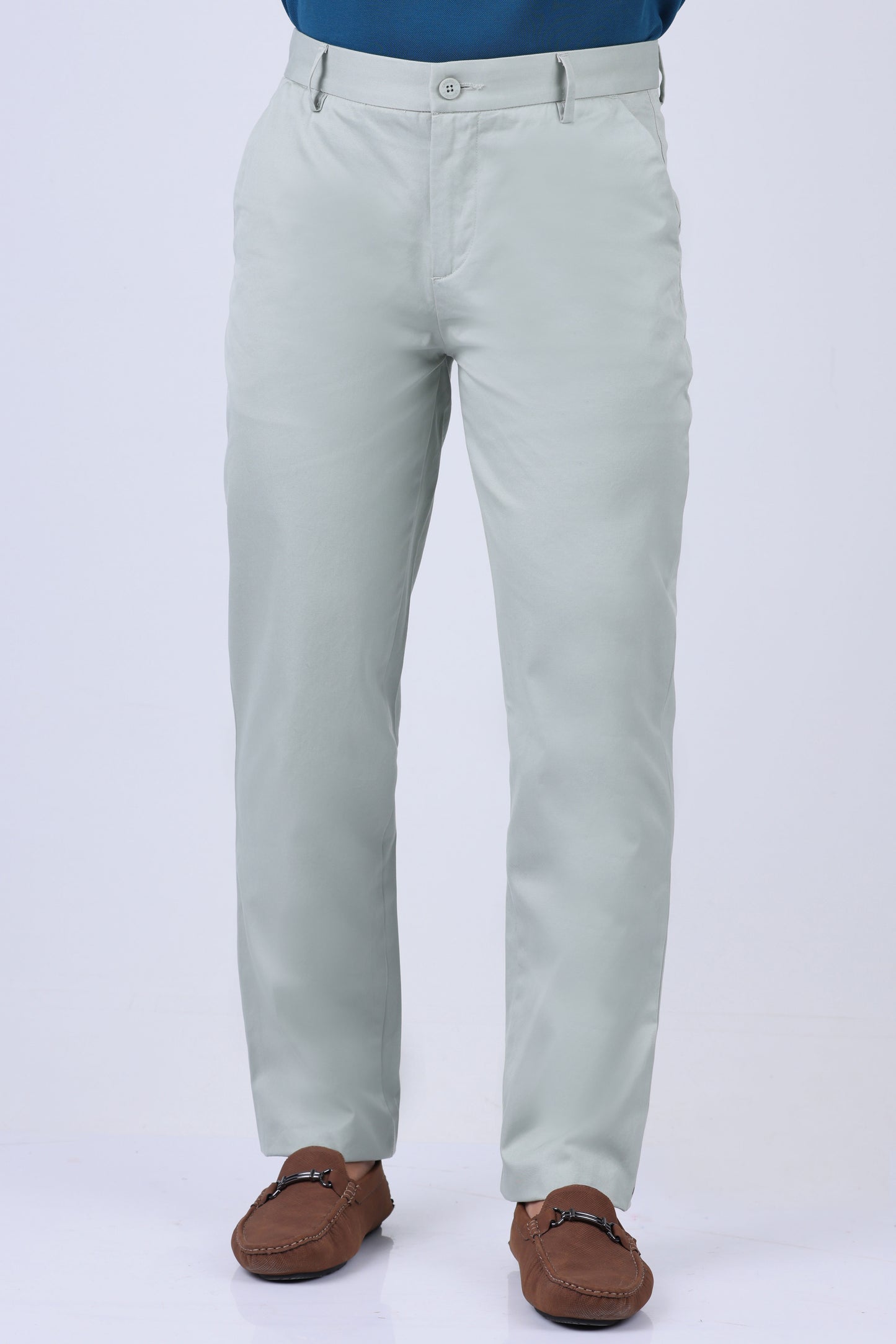 Crocodile Chino Classic Fit-Sit Green