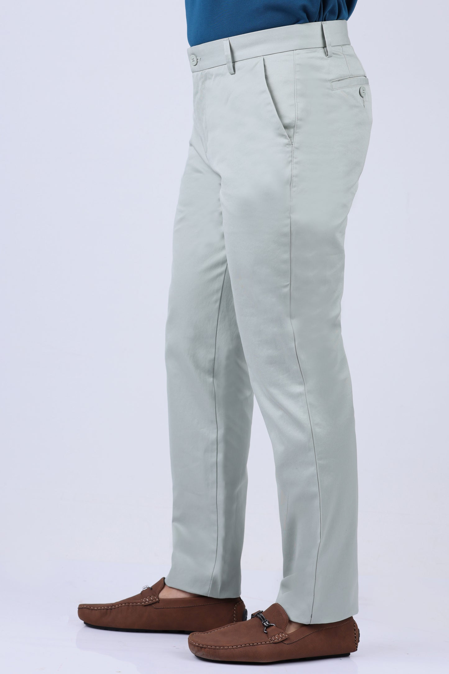 Crocodile Chino Classic Fit-Sit Green