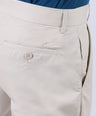 Crocodile Chino Classic Fit-Brown Safari