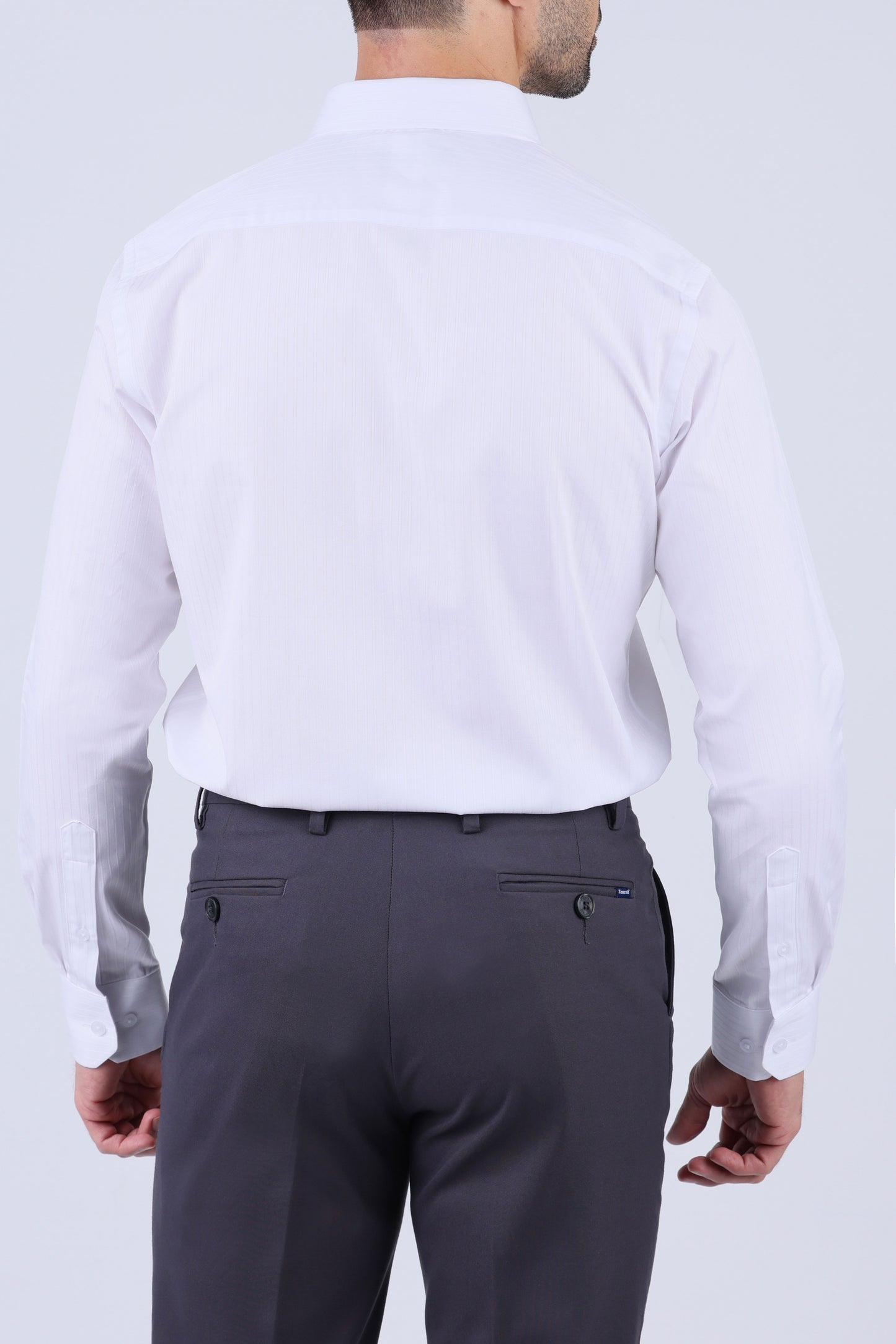 Crocodile Men Formal Seasonal Slim Fit F/S Shirts - Marshmello