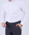 Crocodile Men Formal Seasonal Slim Fit F/S Shirts - Marshmello