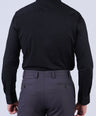 Crocodile Men Formal Slim Fit F/S Shirt - Black
