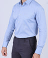 Crocodile Slim Fit Semi Casual Shirt - Blue