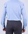 Crocodile Slim Fit Semi Casual Shirt - Blue