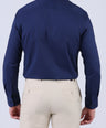 Crocodile Men Formal Slim Fit F/S Shirt - Navy
