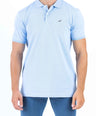 Crocodile Slim Fit Pima Cotton - Little Boy Blue