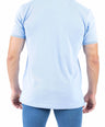 Crocodile Slim Fit Pima Cotton - Little Boy Blue