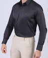 Crocodile Men Evening Slim Fit Shirts - Chocolate