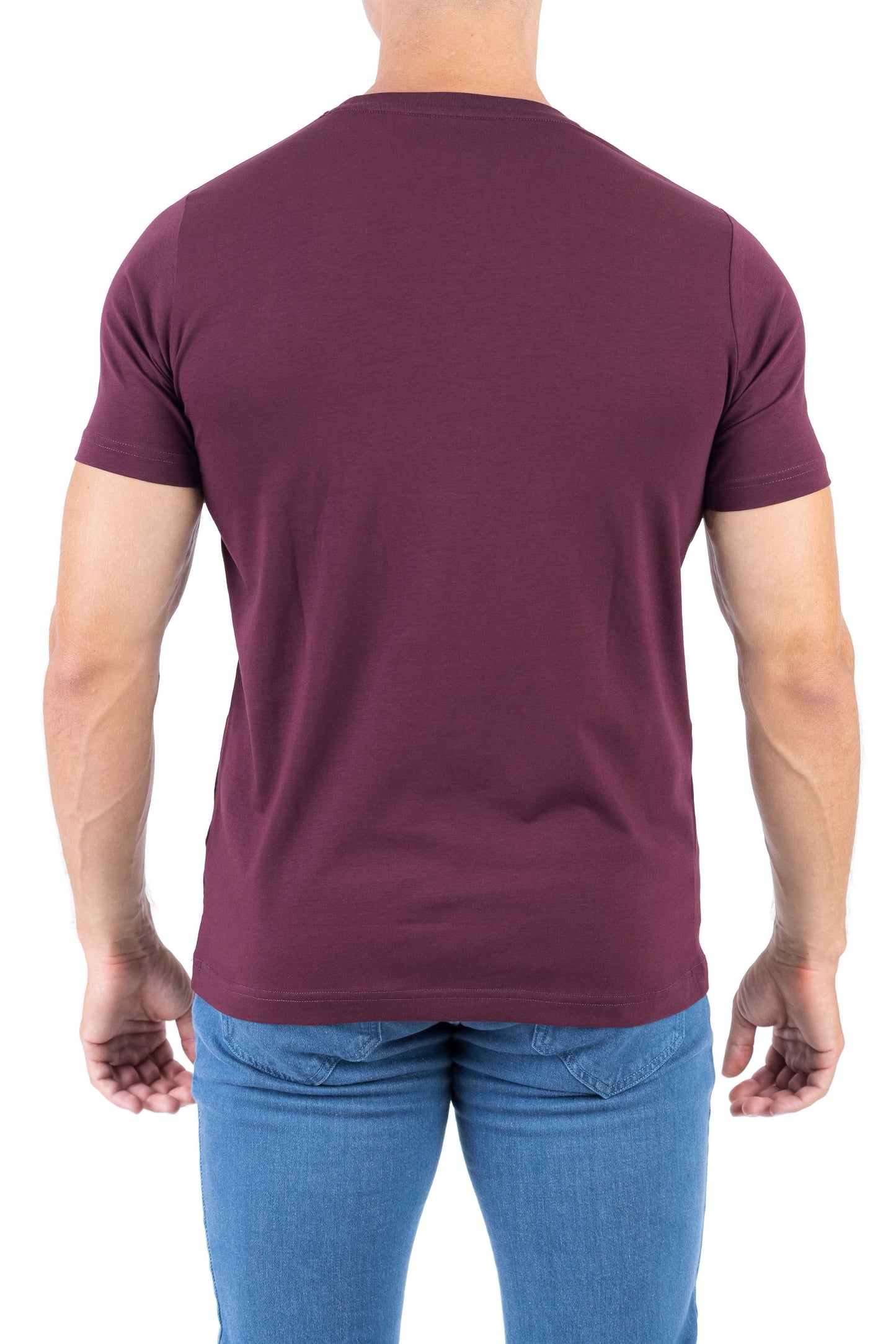 Crocodile Crew Neck Single Jersey Action Fit - Biking Red