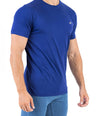 Crocodile Crew Neck Single Jersey Action Fit - Blue Depths