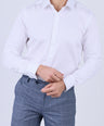Crocodile Men Evening Slim Fit Shirts - White
