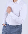 Crocodile Men Evening Slim Fit Shirts - White