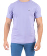 Crocodile Crew Neck Single Jersey Action Fit - Dusty Lavender