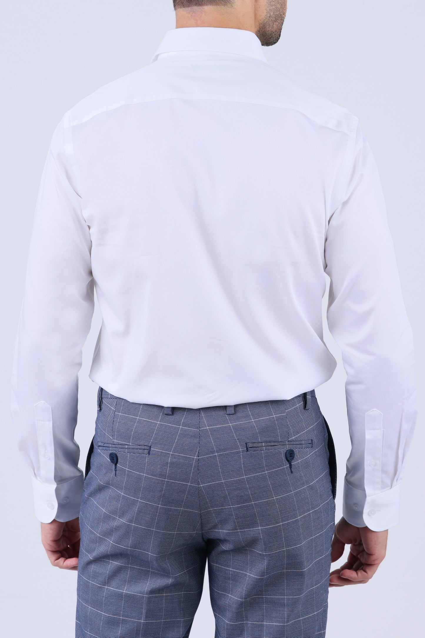 Crocodile Men Evening Slim Fit Shirts - White