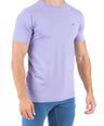 Crocodile Crew Neck Single Jersey Action Fit - Dusty Lavender