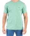 Crocodile Crew Neck Single Jersey Action Fit - Light Green