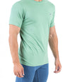 Crocodile Crew Neck Single Jersey Action Fit - Light Green