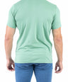 Crocodile Crew Neck Single Jersey Action Fit - Light Green