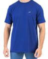 Crocodile Crew Neck Single Jersey Regular Fit - Blue Depths